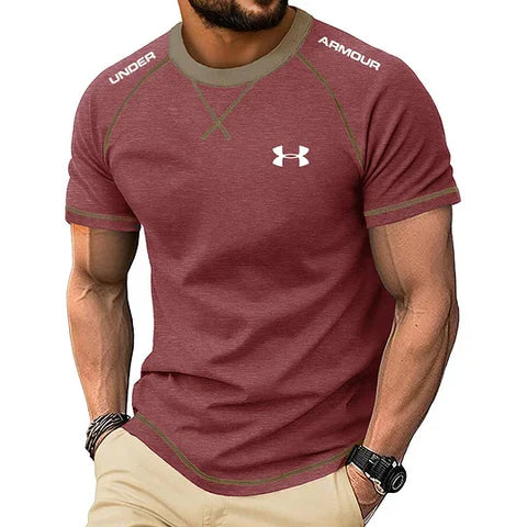 Men's Versatile Casual & Fitness Stretch Sports T-Shirt