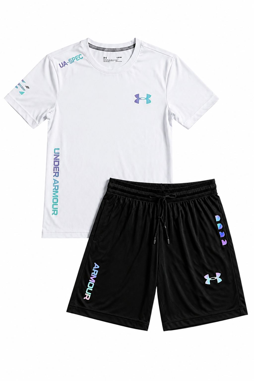 Men’s Activewear Set – Breathable Training T-Shirt & Shorts (2-Piece)