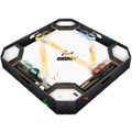 Classic white multiplayer magnetic pinball machine