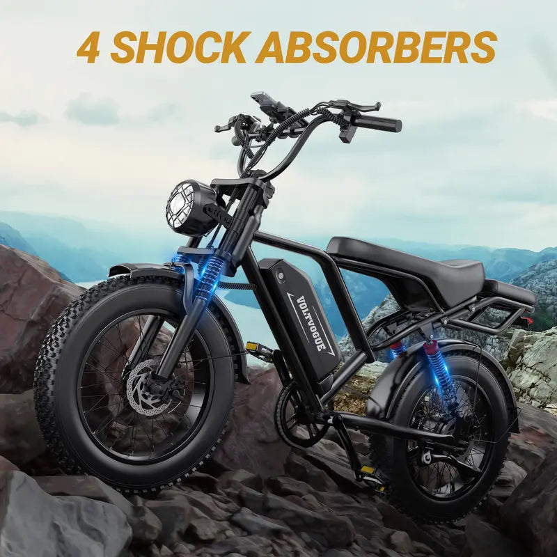 HOOMA Voltvogue 1500W All-Terrain Electric Bike - Product Detail 6