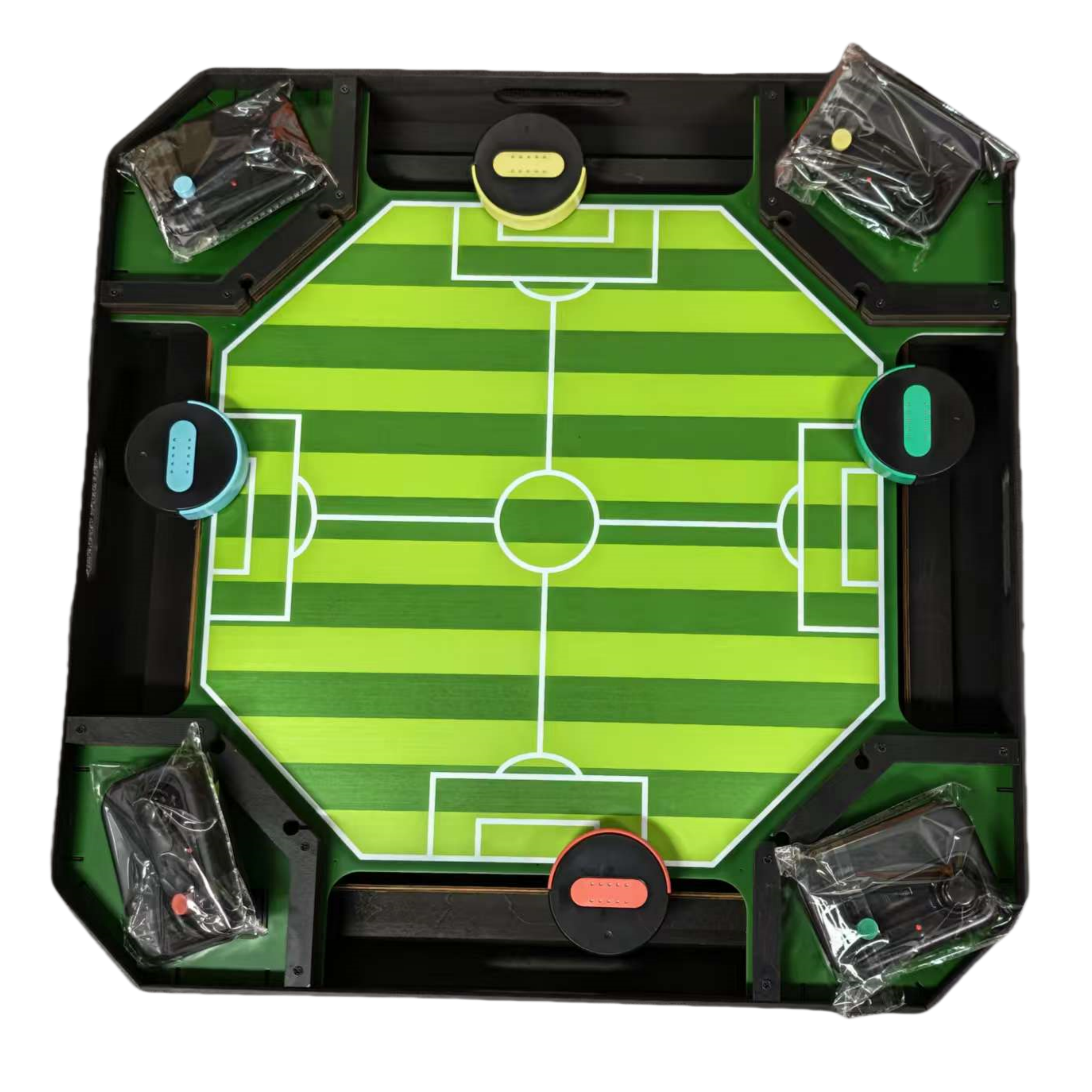 World Cup style multiplayer pinball machine