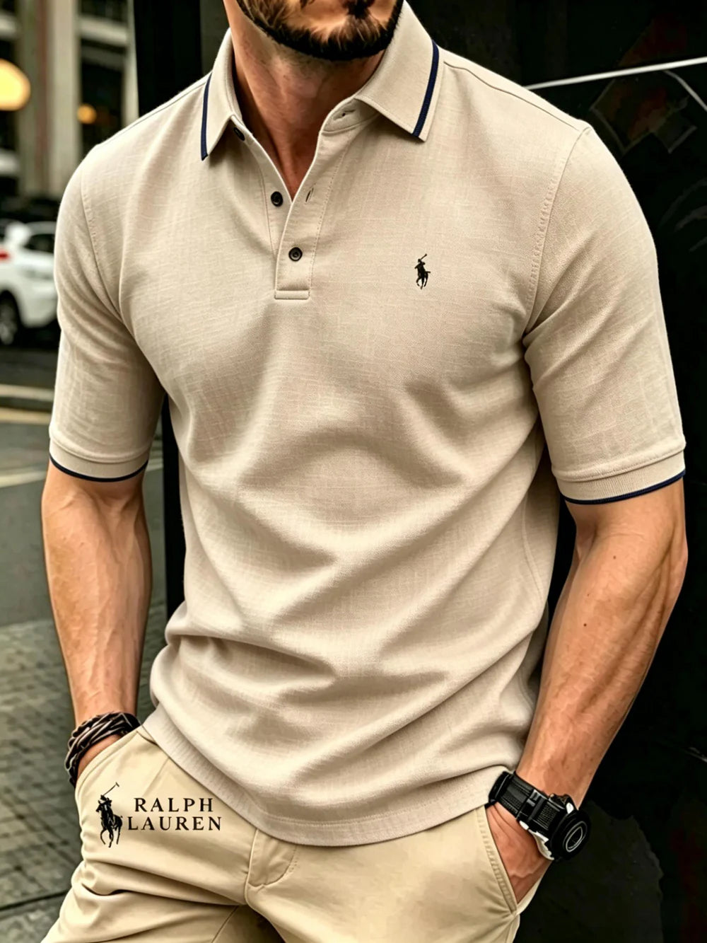 Premium Linen Polo Shirt