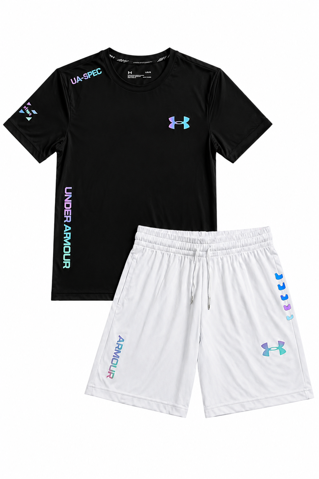 Men’s Activewear Set – Breathable Training T-Shirt & Shorts (2-Piece)
