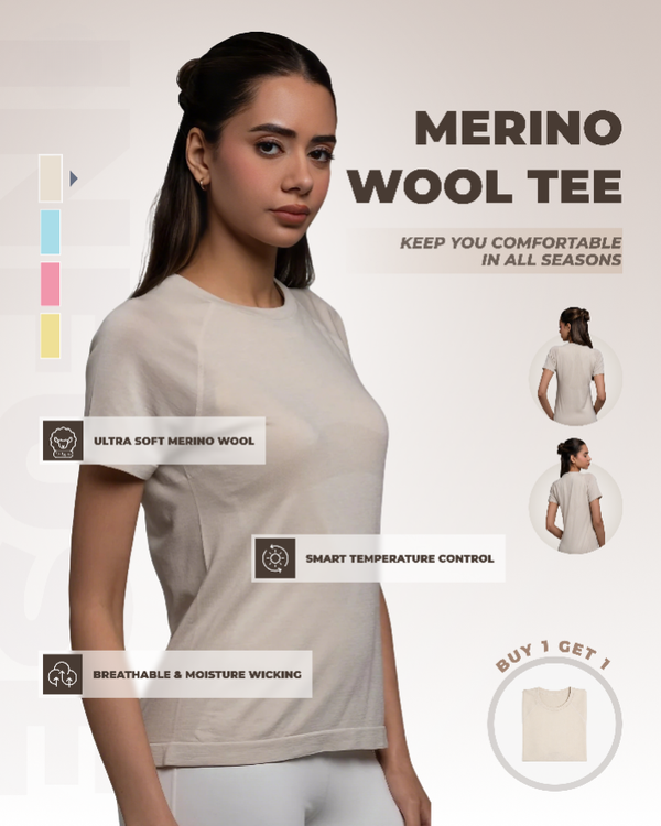 Everyday Merino Wool Performance Tee