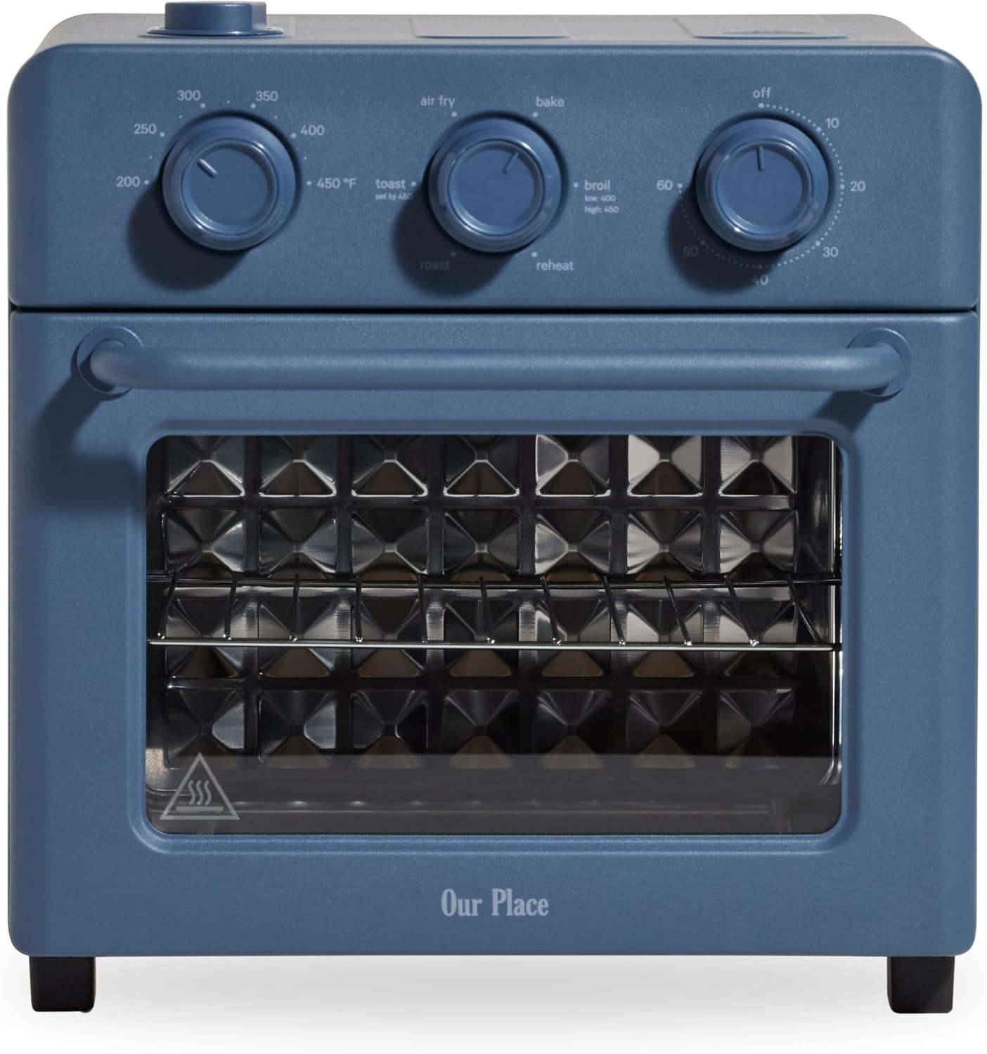 Our Place Wonder Oven – 6-in-1 Air Fryer Toaster Oven with Steam - Blue Salt - 12.7 Quarts