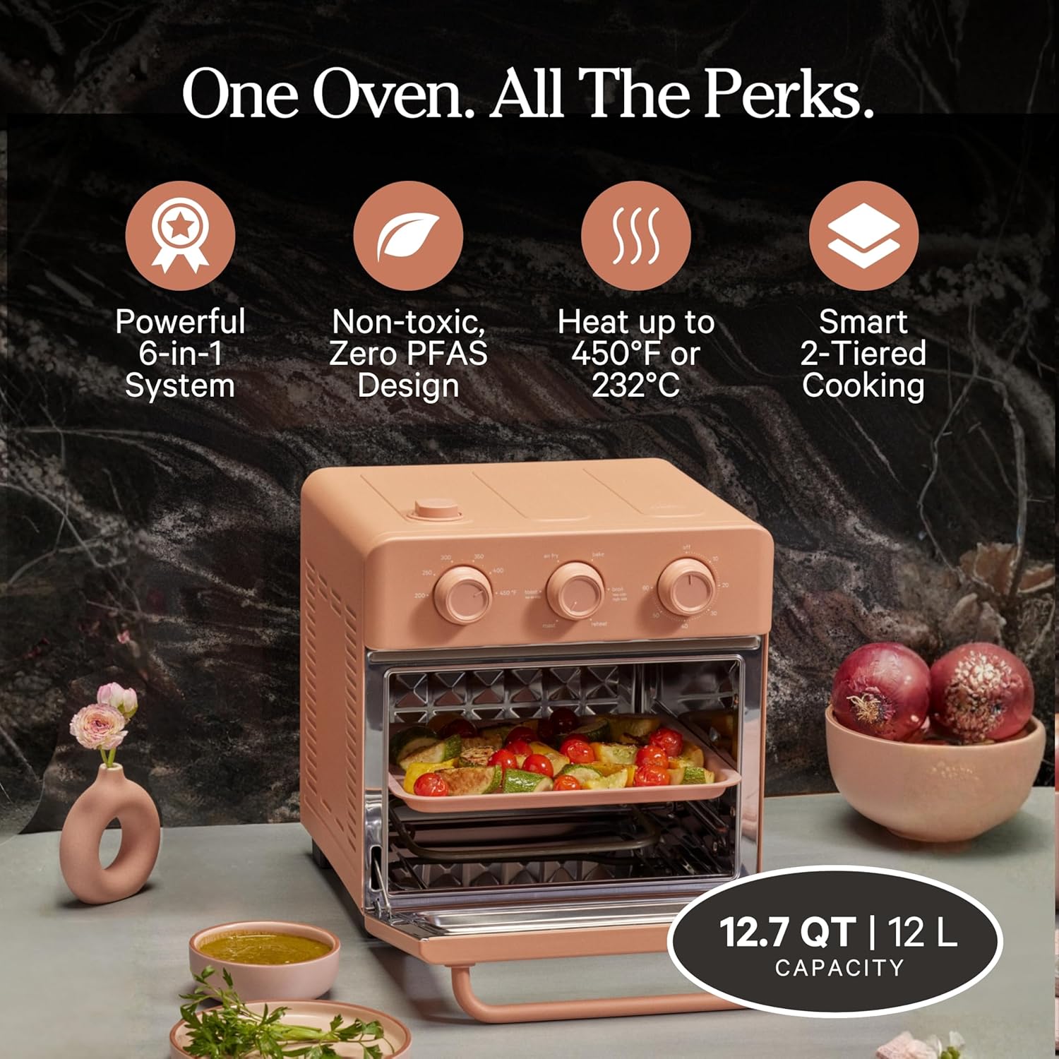Our Place Wonder Oven – 6-in-1 Air Fryer Toaster Oven with Steam - Product Detail 2