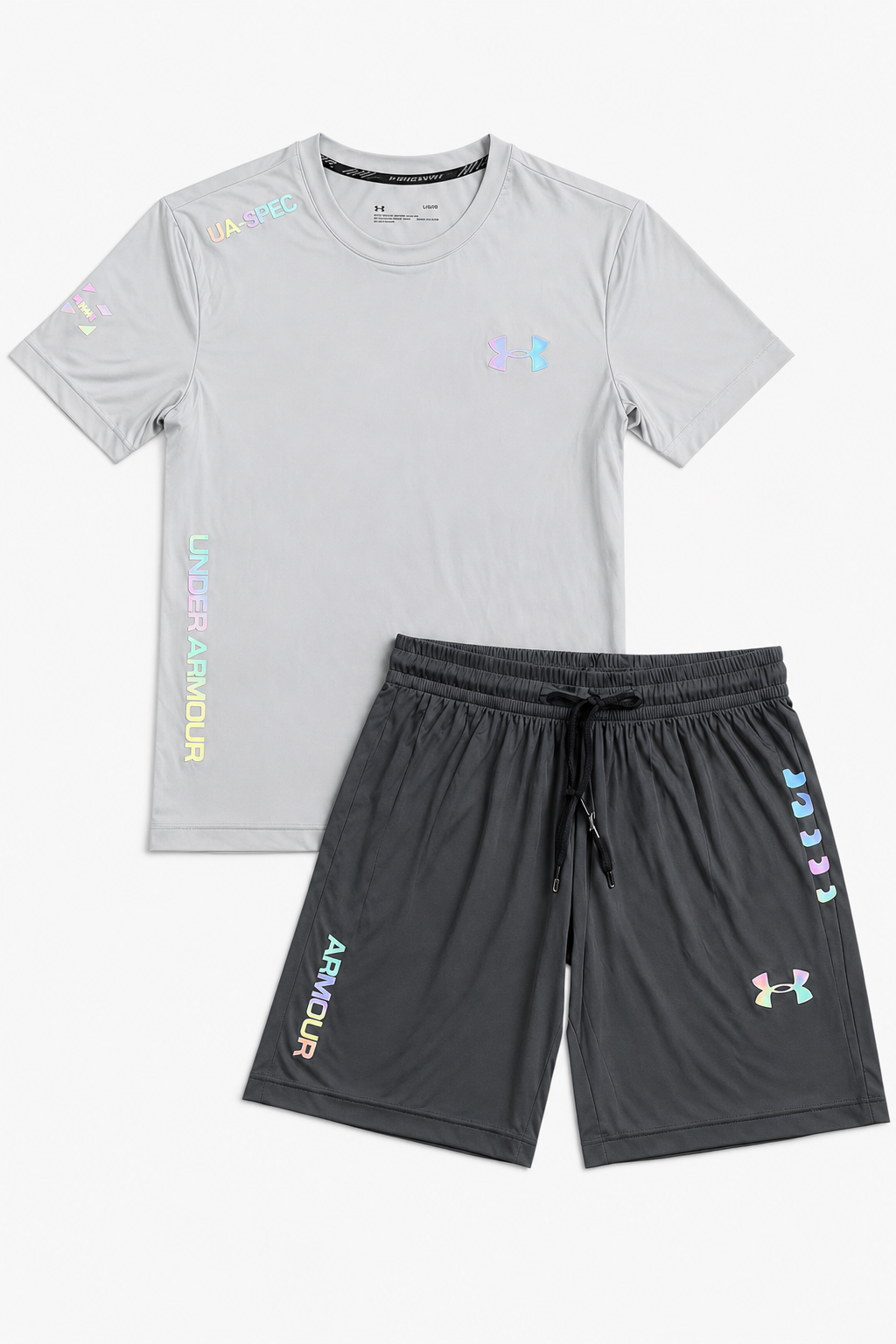 Men’s Activewear Set – Breathable Training T-Shirt & Shorts (2-Piece)