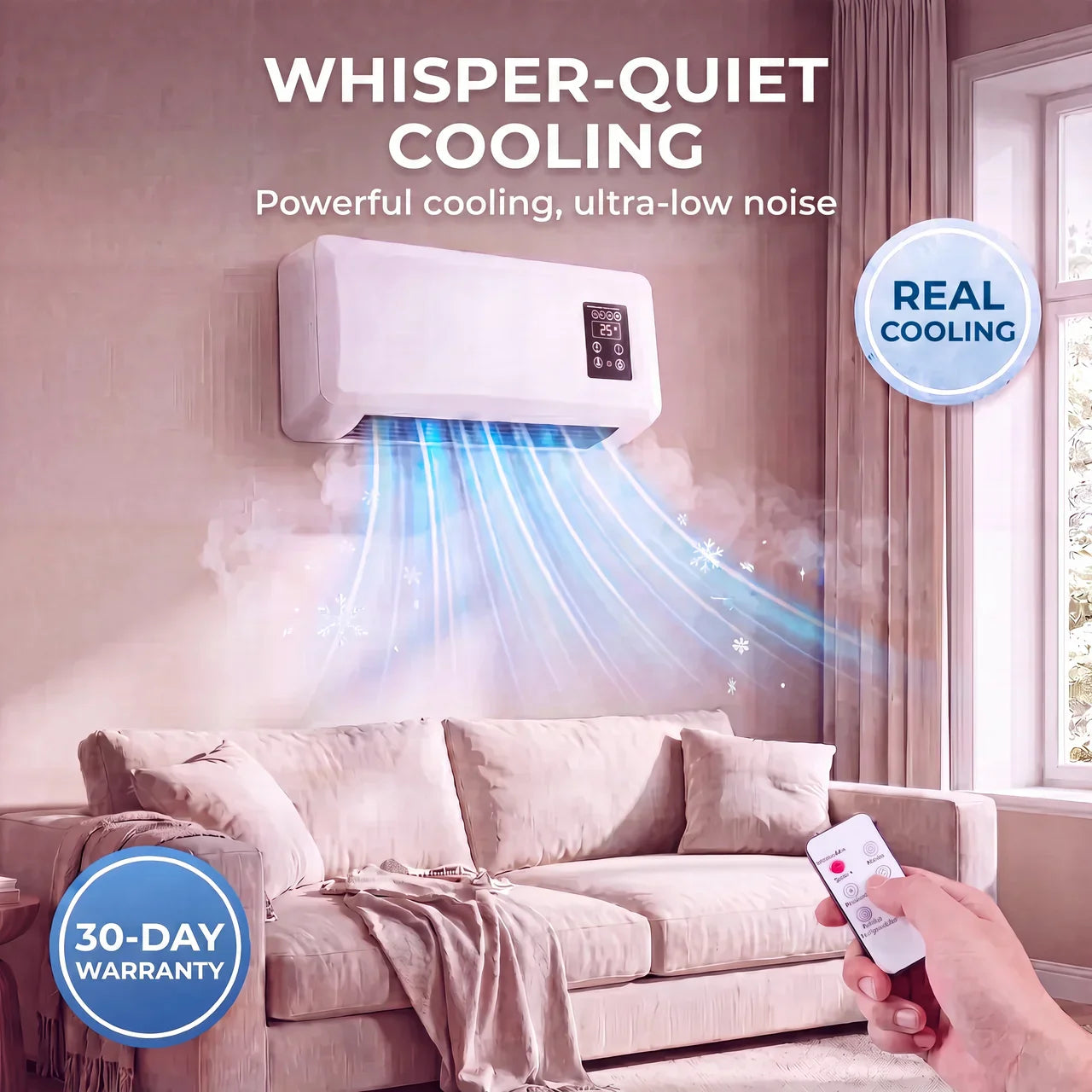 Portable Cooling & Heating Air Conditioner - US Standard 110V