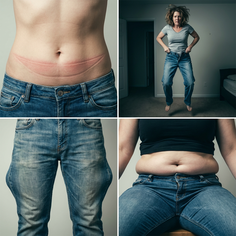 Retro Cropped Straight Jeans