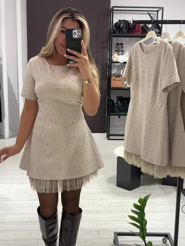 Sparkle Night A-Line Dress
