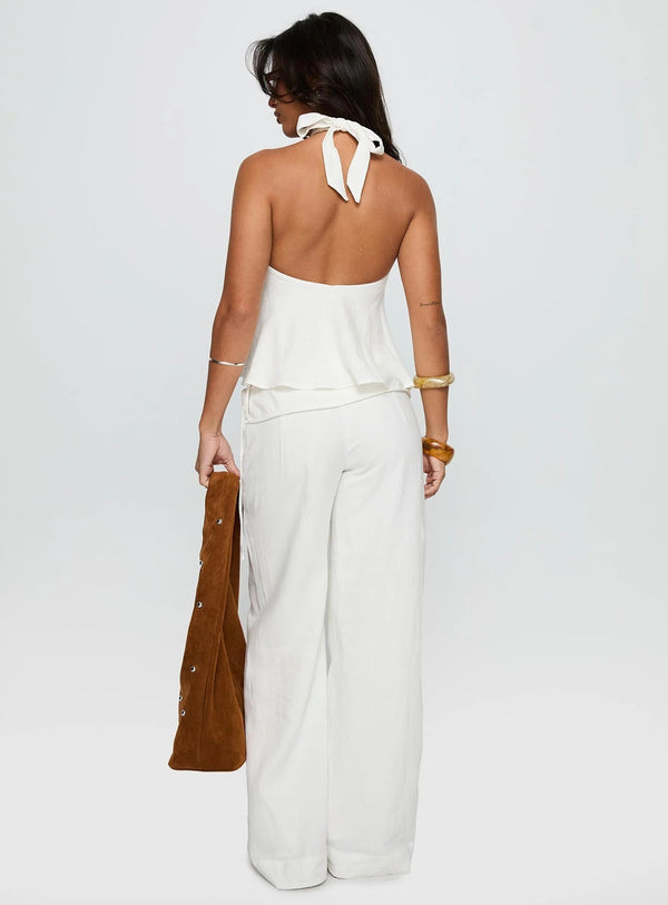 Eluna Linen Wide Pants