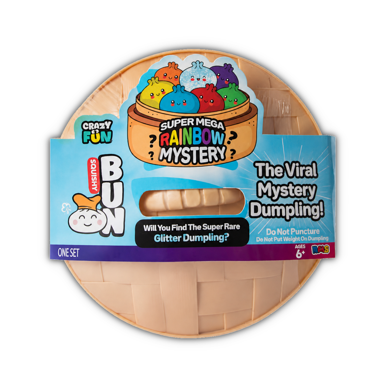 🔥Mystery Bun Squishy Stress Toy - Slow Rise Surprise Dumpling for Anxiety Relief