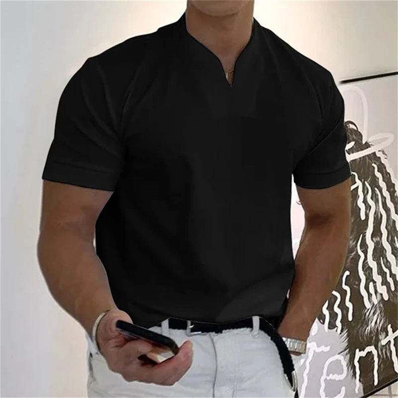 💎Men Gentlemans Business Short Sleeve Fitness T-shirt